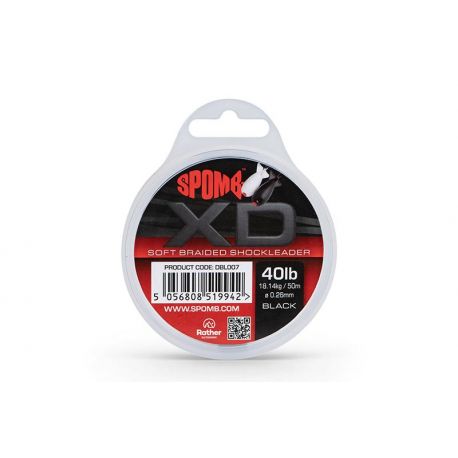 SPOMB XD SOFT BRAIDER SHOCKLEADER 40 LB 50 MTS
