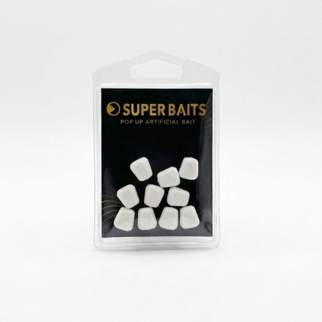 SUPERBAIT ARTIFICIAL BAIT POP UP CORN WHITE