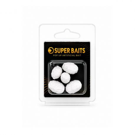 SUPERBAIT ARTIFICIAL BAIT PO PUP TIGER WHITE