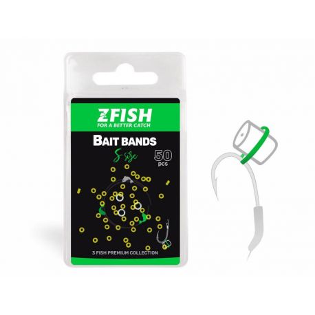 ZFISH MICRO BAIT BANDS S 50 PCS