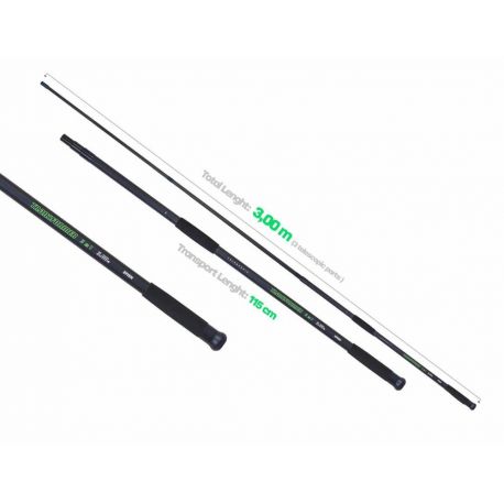 ZZFISH TRANSFORMER LANDING NET HANDLE 3 M
