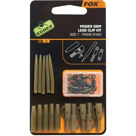 FOX EDGES POWER GRIP LEAD CLIP KIT