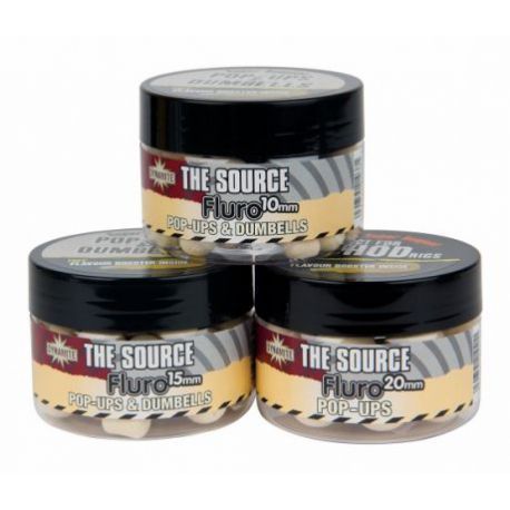 DYNAMITE THE SOURCE FLURO POP-UPS & DUMBELLS 15 MM