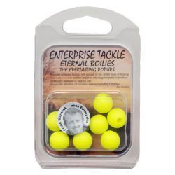 ENTERPRISE TACKLE ETERNAL BOILIES FLURO AMARILLO 18 MM