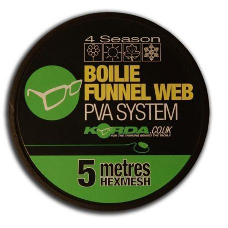 KORDA BOILIE FUNNEL WEB PVA SYSTEM 5 M