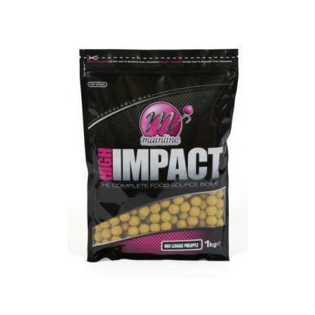 MAINLINE HIGH IMPACT BOILIES H/L PINEAPPLE 20 MM - 1 KG