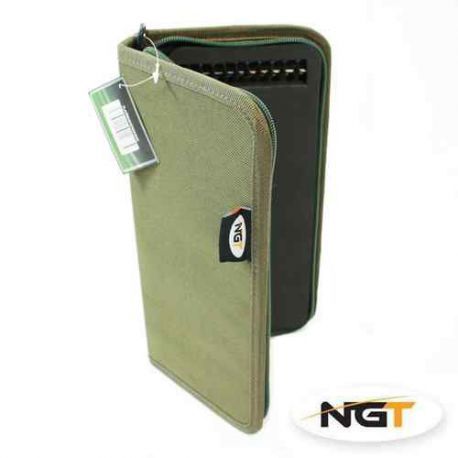 NGT STIFF RIG WALLET WITH PINS