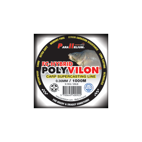 PARALELIUM FC- HYBRID POILYVILON CARP SUPERCASTING