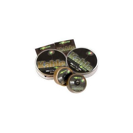 KORDA KABLE ADVANCED LEADCORE 25 M WEED