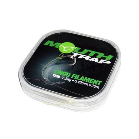 KORDA MOUNT TRAP FILAMENT 15 LB 20 M