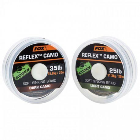 FOX REFLEX SINKING CAMO BRAID 25 LB DARK CAMO