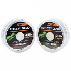 FOX REFLEX SINKING CAMO BRAID 35 LB DARK CAMO