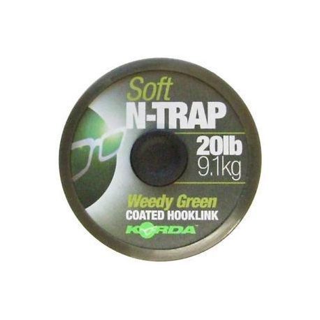 KORDA SOFT N-TRAP SILT BROWN COATED HOOKLINK 30 LB