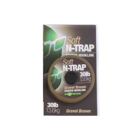 KORDA SOFT N-TRAP GRAVEL BROWN COATED HOOKLINK 20
