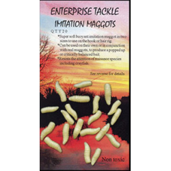ENTERPRISE TACKLE IMITATION MAGGOTS CLEAR