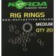 KORDA RIG RINGS MEDIUM