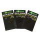 KORDA SAFE ZONE RUBBER BEAD BROWN 4 MM