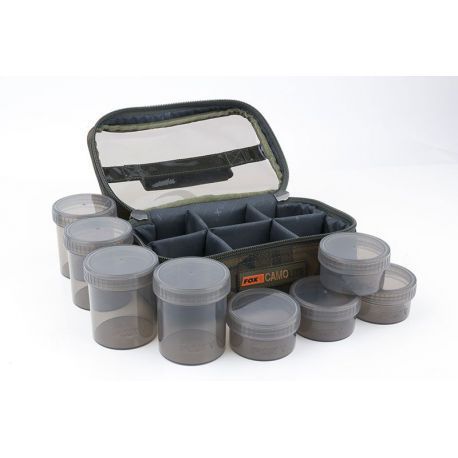 FOX CAMOLITE GLUG 8 POT CASE