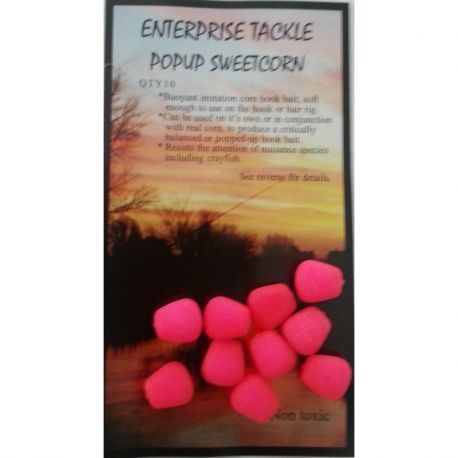 ENTERPRISE TACKLE MAICES FLOTANTES ROSA FLURO GRANDE