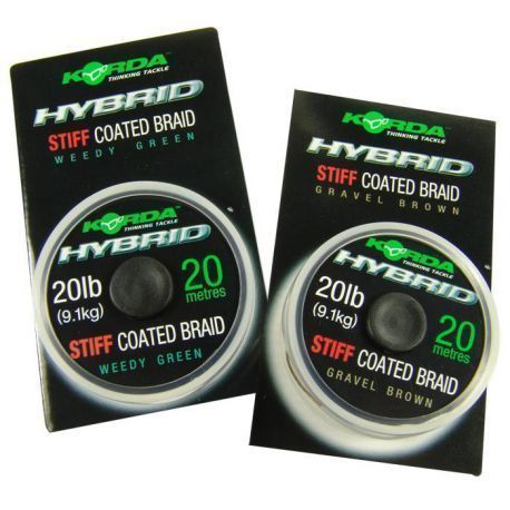 KORDA HYBRID STIFF 20 LB WEED GREEN 20 M