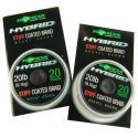 KORDA HYBRID STIFF 20 LB WEED GREEN 15 M