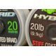 KORDA HYBRID STIFF 20 LB GRAVEL BROWN 20 MM