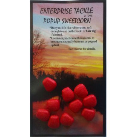 ENTERPRISE TACKLE IMITITATION SWETCORN RED
