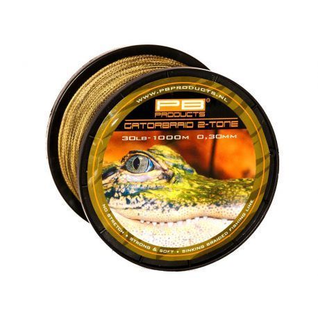 PB PRODUCTS GATOR BRAID 0,26 MM 25 LB 1000 M