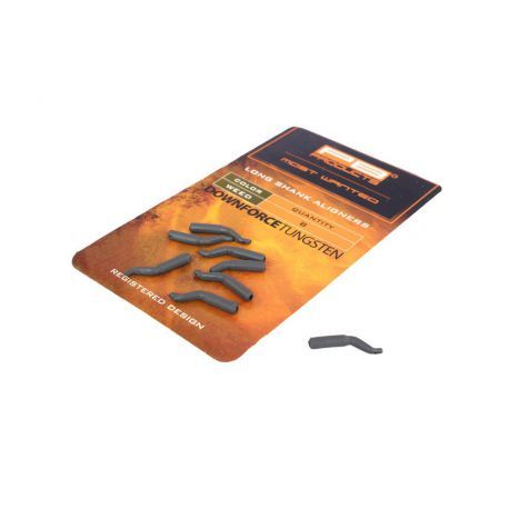 PB PRODUCTS DOWNFORCE TUGSTEN LONG SHANK ALIGNERS WEED 8 PCS